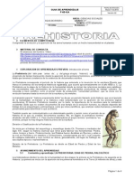 La prehistoria: de la edad de piedra a la revolución neolítica