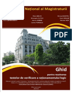 Ghid Pt Rezolvarea Testelor Pv. Rationamentul Logic - I