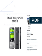 Tutorial Flashing SAMSUNG GT-C3322