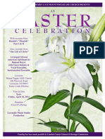 Mount Pisgah AME Church Easter Celebration Flier