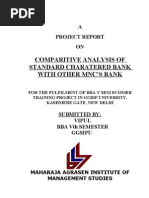 Download Project on Standard Charted Bank by ViPul SN21556147 doc pdf