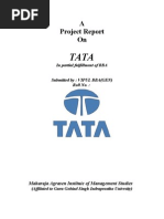 Download Project on Tata by ViPul SN21556183 doc pdf