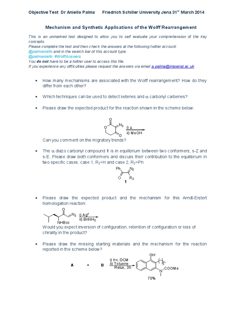 Wolff Test | PDF | Finance & Money Management | Science & Mathematics
