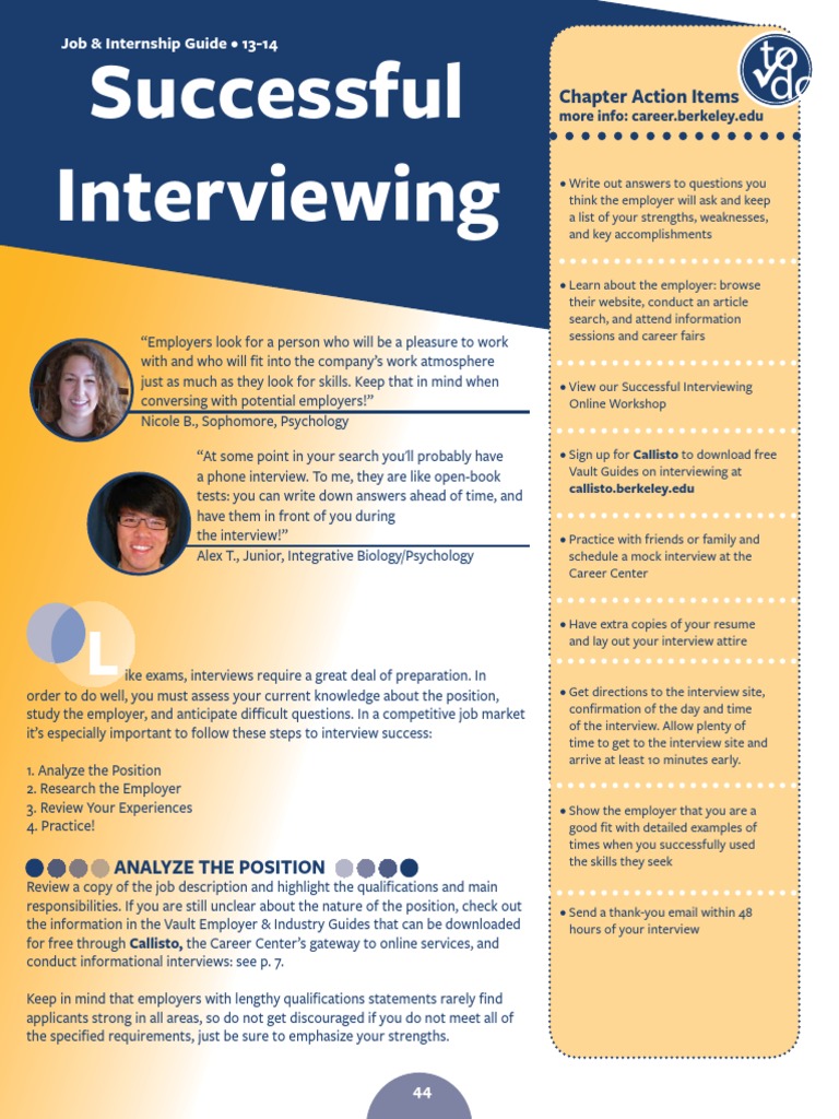 Interviewing | PDF
