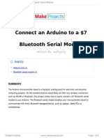 Connect an Arduino to a 7 Bluetooth Serial Module