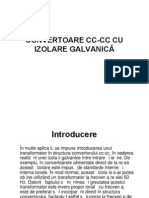 Convertoare+Cc Cc+Cu+Izolare+Galvanica