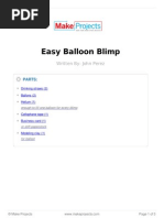 Easy Balloon Blimp