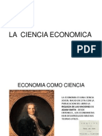 CIENCIA  ECONOMICA