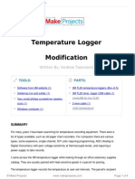 Temperature Logger Modification