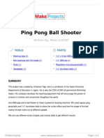 Ping Pong Ball Shooter