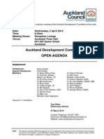 Auckland Development Committee 04.14