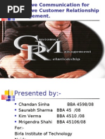 Download Customer Relations Management by Chandan Sinha SN21558418 doc pdf