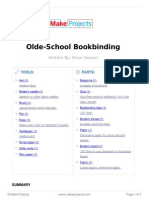 Olde School Bookbinding