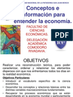 Conceptos e información para entender la economía