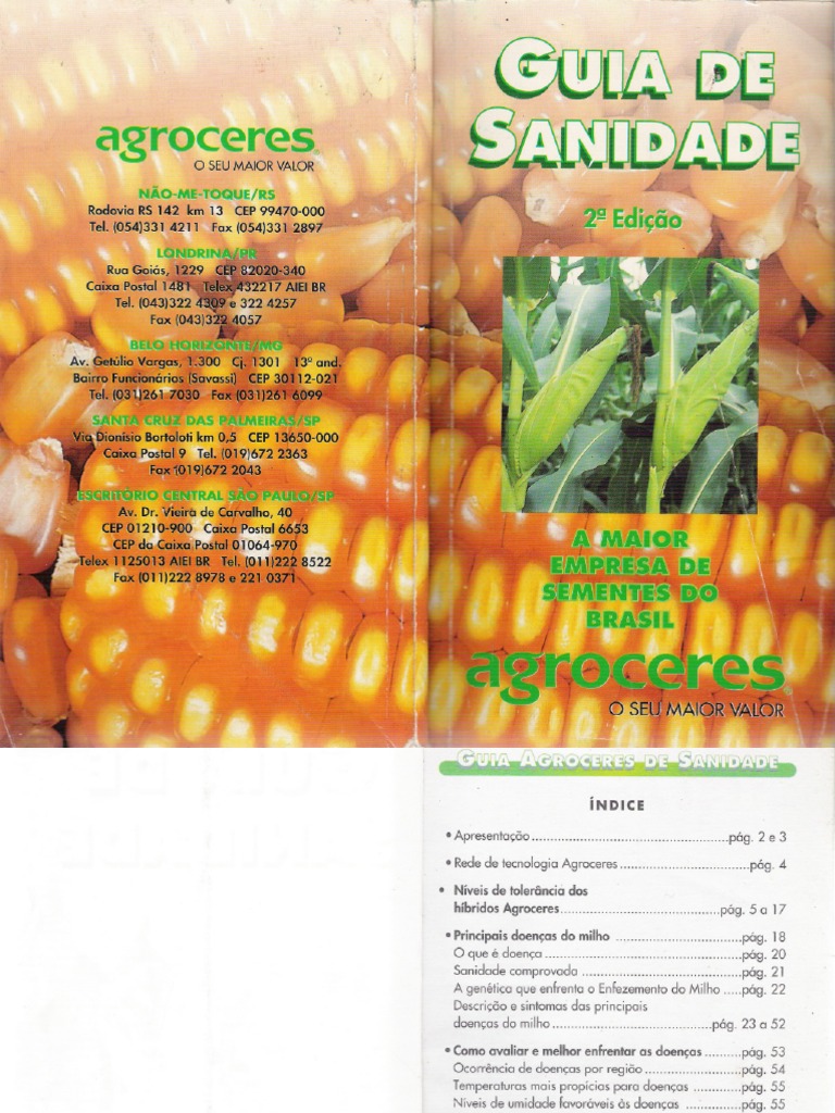 Guia Agroceres | PDF | Híbrido (Biologia) | Milho