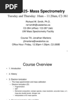 Download Mass Spectrometry Lecture Slides by chememeera SN21559394 doc pdf