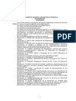 6013-58 Decreto - Reglamento General para Escuelas Públicas