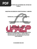 Trabajo Juicio de Revision Constitucional Electoral