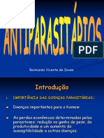 ANTIPARASITÁRIOS Farmacologia Geral