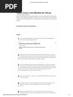 Como Fazer Uma Bomba de Vácuo - Wikihow