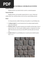 Download Building Materials and Drainage System by Ranjithr SN21560094 doc pdf