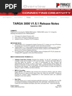 Targa 3Kv1.5.1 ReleaseNotes