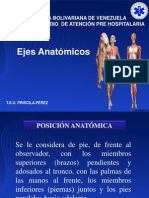Esposición de Posición y Planos Anatomicos