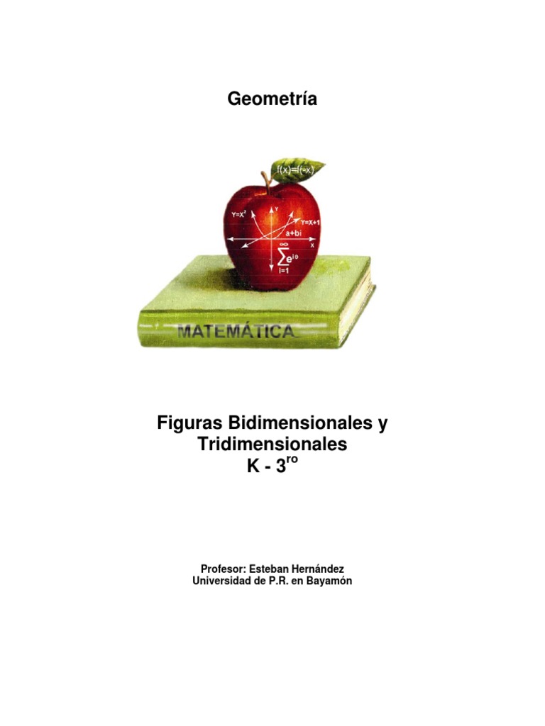 Figuras Bidimensionales Y Tridimensionales 1ro A 3ro Pdf Alfabeto