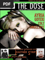 Thedose Issue00 | PDF | Leisure | Entertainment (General)