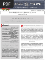 26 - Beth Tzión - Parashá Sheminí