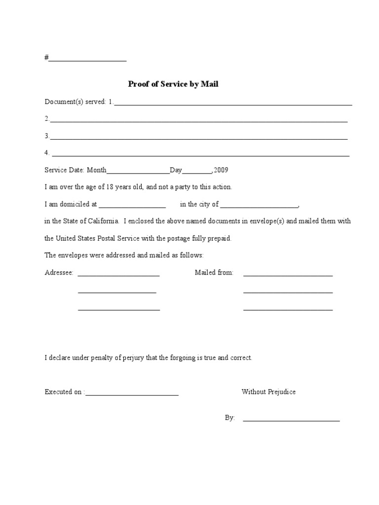 Proof of Mail Example PDF Mail Registered Mail