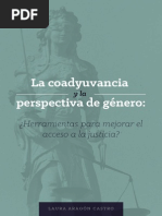 Libro Mujeres y Sistema Acusatorio Scjn Laura Aragon