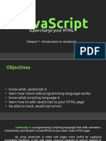 Introduction To JavaScript