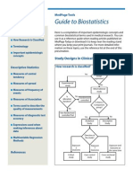  Guide to Bio Statistics