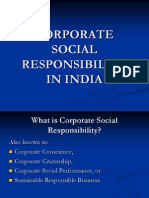 Corporate Social Responsibility in India