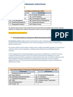 Specializations Leaflet - January 2014