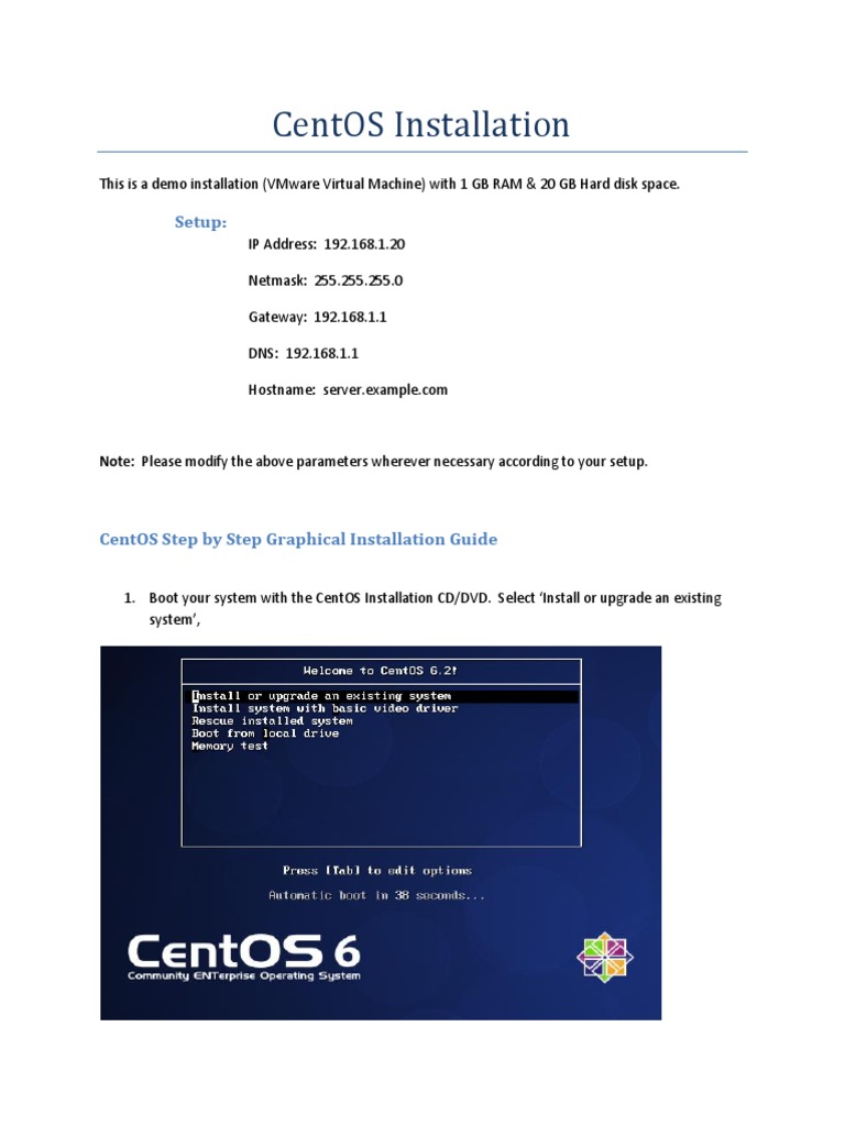 CentOS Installation | PDF | Games & Activities | Computers