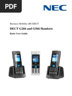 Download NEC G266 and G566 DECT Handset User Manual by Ionut Gabriel Dascalu SN215652149 doc pdf