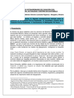 Recurso de Casación Civil en Guatemala