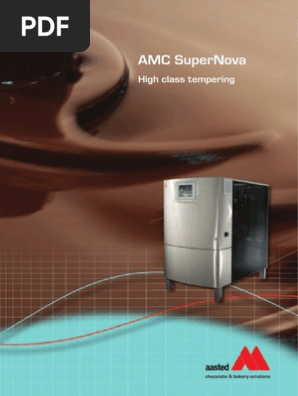 Amc Supernova: High Class Tempering | PDF | Chocolate | Heat Exchanger