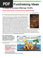 Download Church Fundraising Ideas by Brian Kluth SN2156587 doc pdf