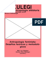 ANKULEGI 1999AntropFEMINISTA