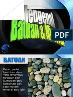 2 - Mengenal Batuan & Mineral 2009