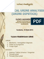 Urine Analysis: Djoko Hadiwidodo