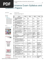 C-DAC Entrance Exam Syllabus and Question Papers: Sample Qestion Paper 07