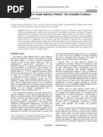 Download Does the Alberta Tar Sands Industry Pollute The Scientific Evidence  by John Schertow SN21568333 doc pdf