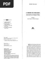 FOUCAULT, Michel. A Ordem do Discurso (fiel ao impresso)