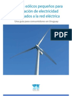 Microeólica Uruguay - Sistemas eólicos pequeños para generación de electricidad conectados a la red eléctrica 