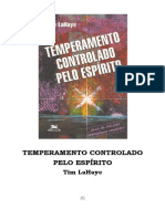 Evangelico Tim Lahaye Temperamento Controlado Pelo Espirito