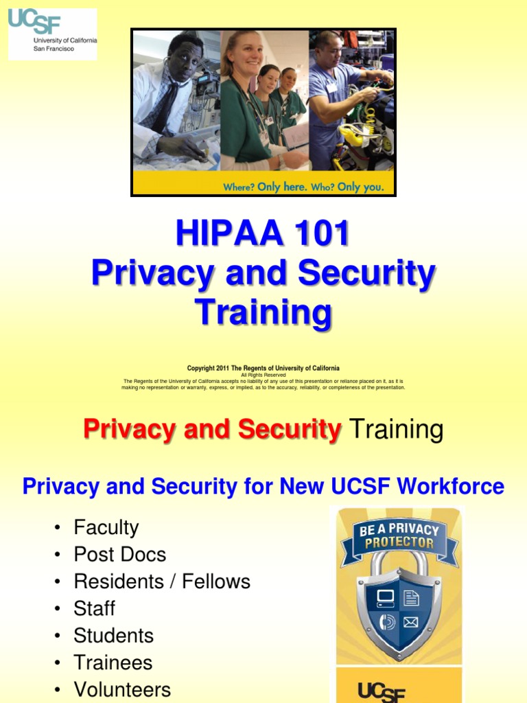 Hip A A 101 Training | PDF | Health Insurance Portability And ...